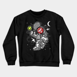 Astronaut Tennis Avalanche AVAX Coin To The Moon Crypto Token Cryptocurrency Blockchain Wallet Birthday Gift For Men Women Kids Crewneck Sweatshirt